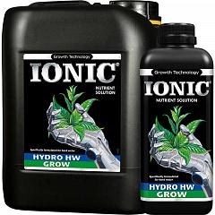 Ionic Hydro Grow HW - питательный раствор при выращивании в гидропонных системах. Жесткая вода