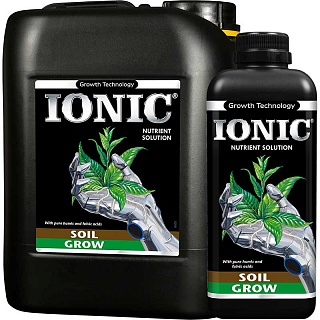 Ionic Soil Grow - питательный раствор при выращивании в субстрате. Стадия вегетации 