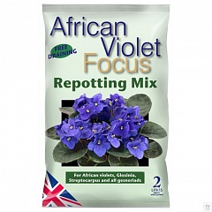 African violet Focus Repotting Mix для фиалок